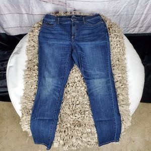 Lightly worn skinny jeans